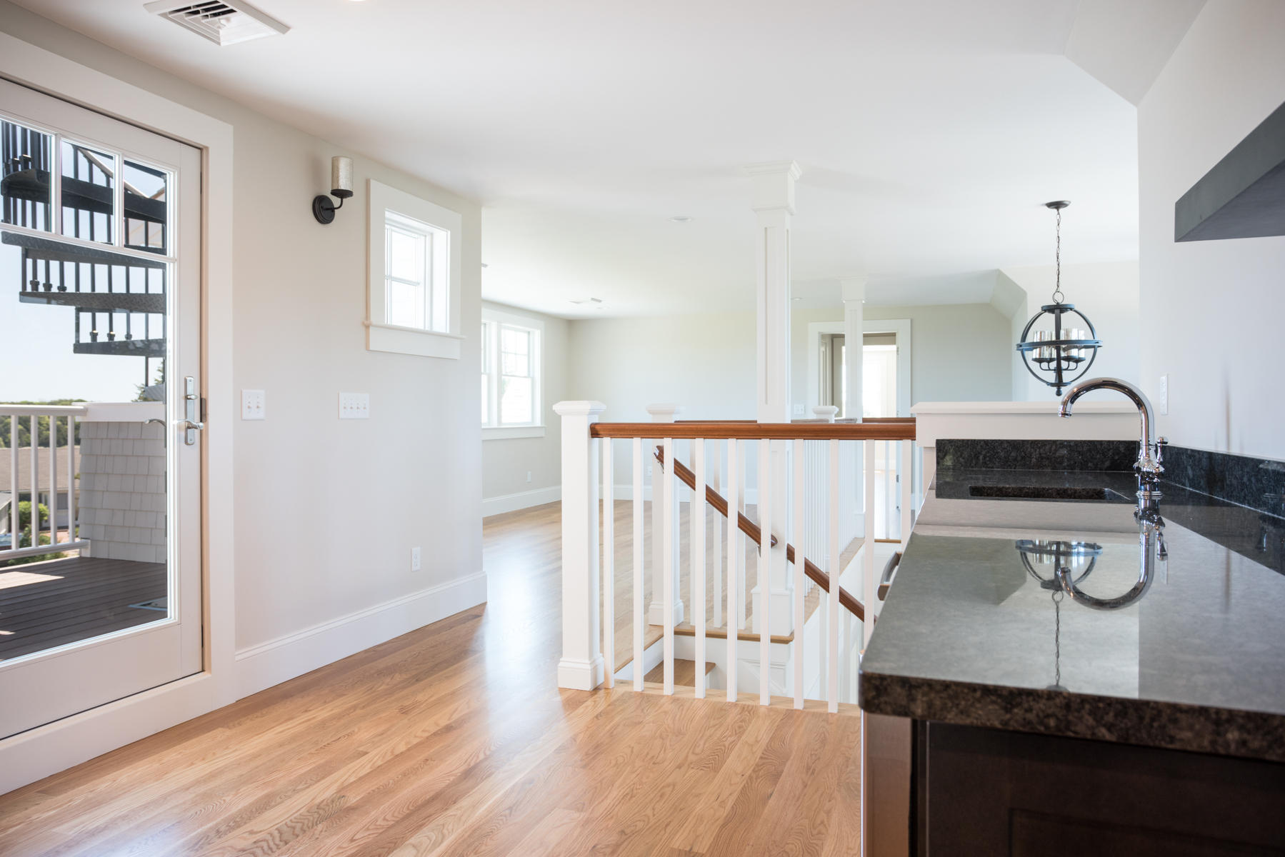 43 Payson Lane Orleans, MA 02653 - Photo 13 of 34 a view of entryway and hall with wooden floor