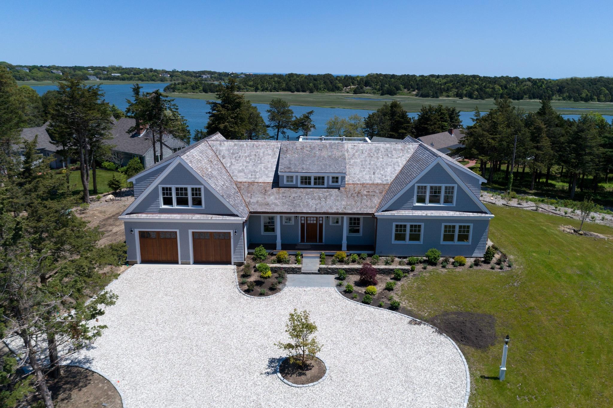 43 Payson Lane Orleans, MA 02653 - Photo 2 of 34 an aerial view of a house with outdoor space