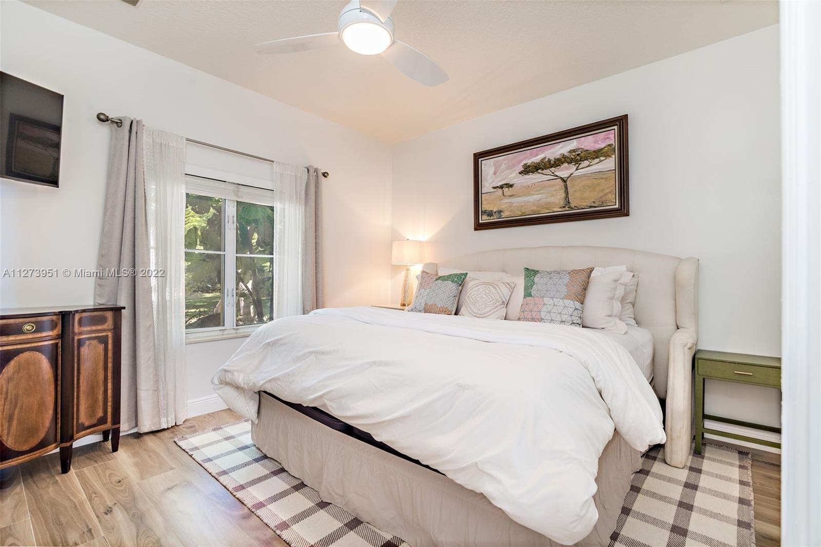 9460 Southeast Point Terrace Jupiter, FL 33469 - Photo 22 of 51 a bedroom with bed and a window