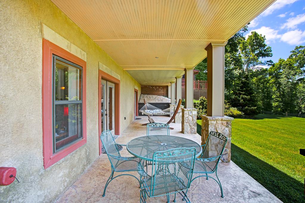2899 Gribble Edwards Road Hayesville, NC 28904 - Photo 23 of 65 Lower level garden view