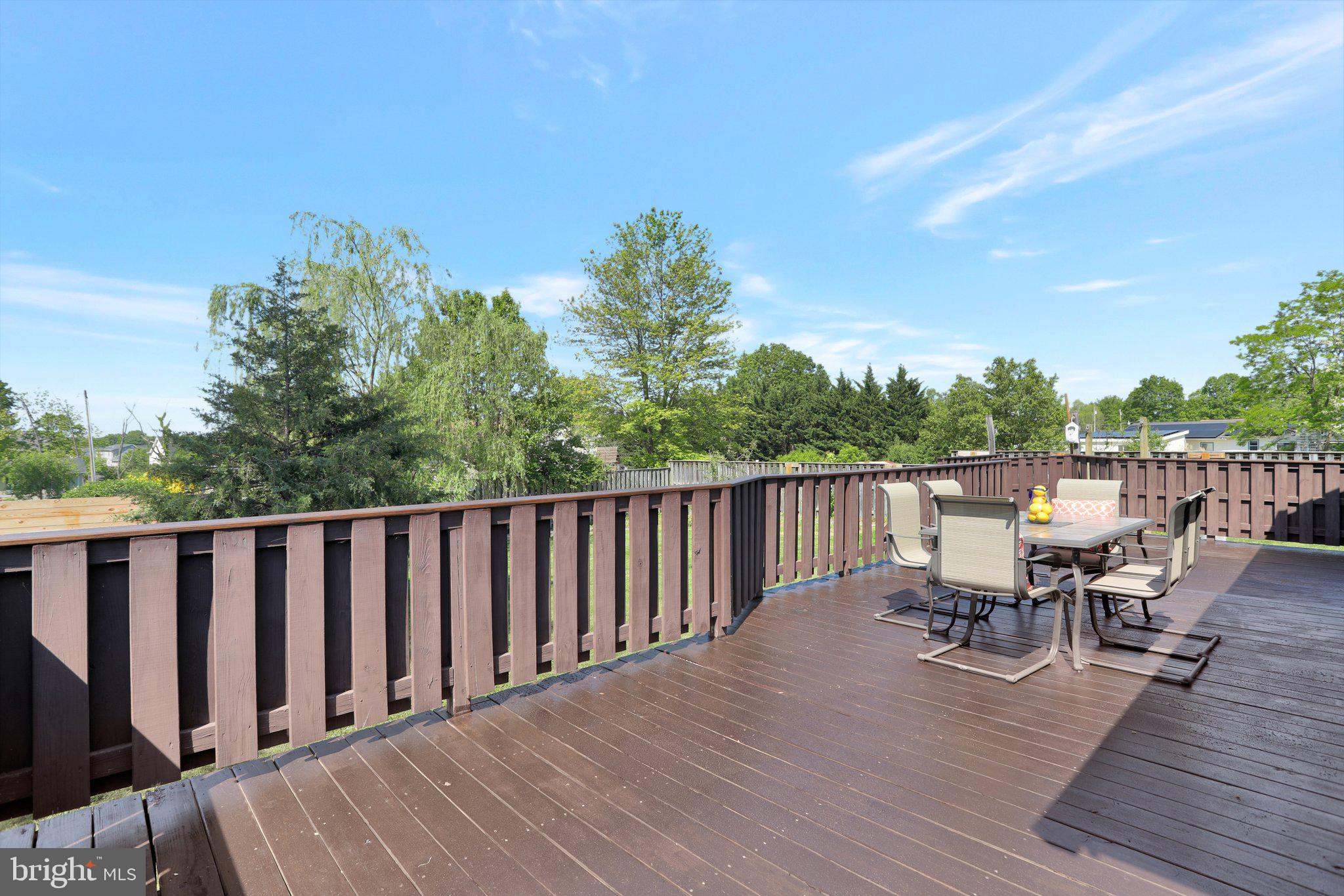 44 Harding Lane Inwood, WV 25428 - Photo 4 of 27 Deck was built to accommodate an above-ground pool