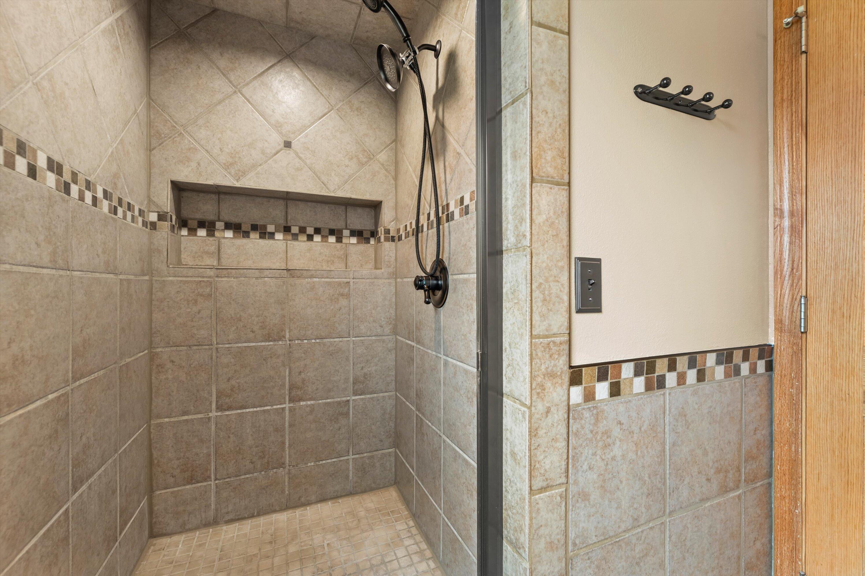 N78W15339 Haymeadow Road Menomonee Falls, WI 53051 - Photo 21 of 50 Walk In Shower, Beautiful Tile Work