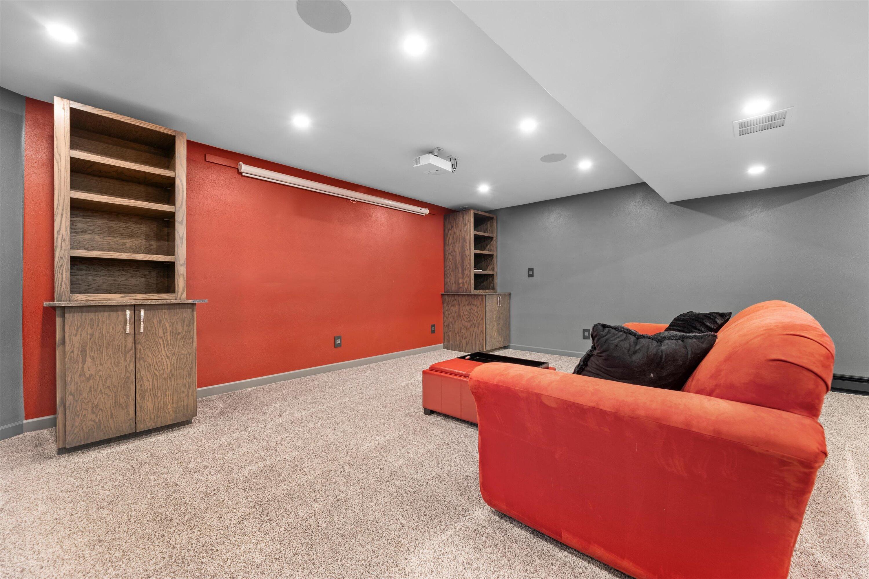 N78W15339 Haymeadow Road Menomonee Falls, WI 53051 - Photo 32 of 50 Movie Theater Room