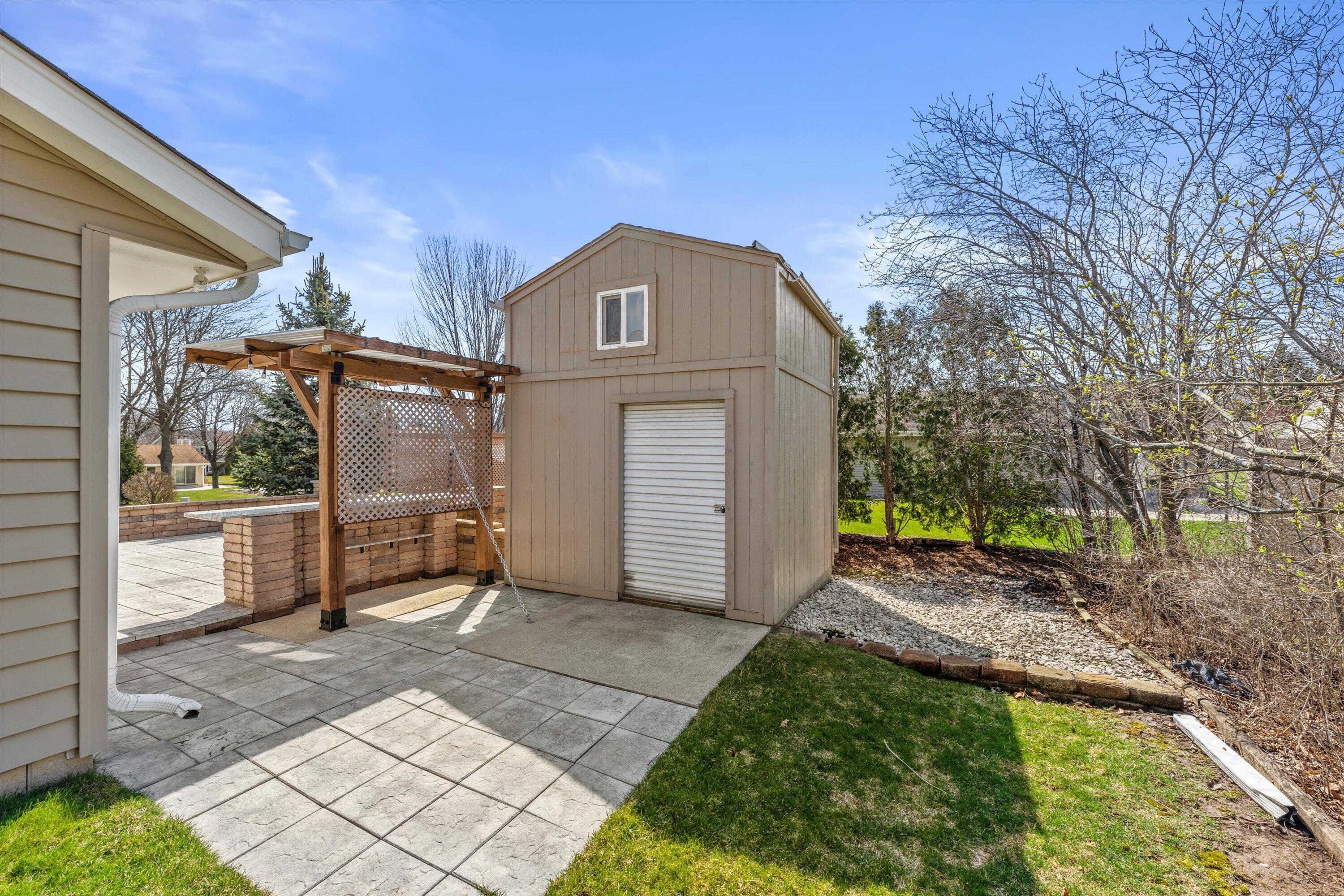 N78W15339 Haymeadow Road Menomonee Falls, WI 53051 - Photo 5 of 50 Massive 2 Story Shed