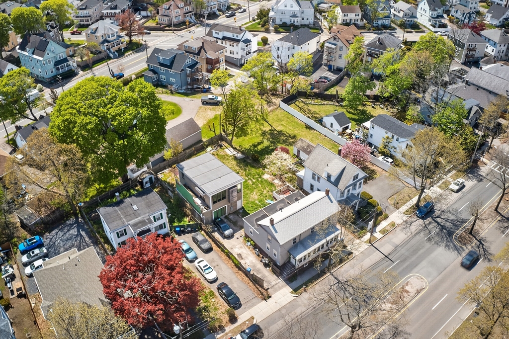 70 Brush Hill Road Milton, MA 02186 - Photo 18 of 26 an aerial view of residential house with outdoor space and parking