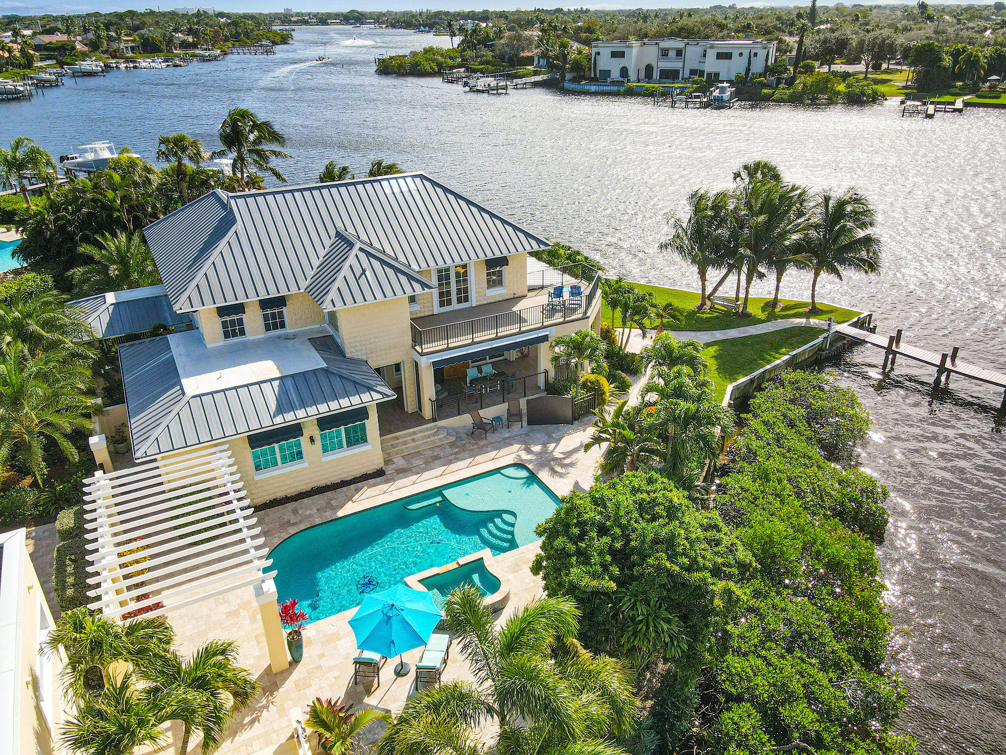 4980 County Line Road Tequesta, FL 33469 - Photo 3 of 56 4980CountyLineRoadAerial_07