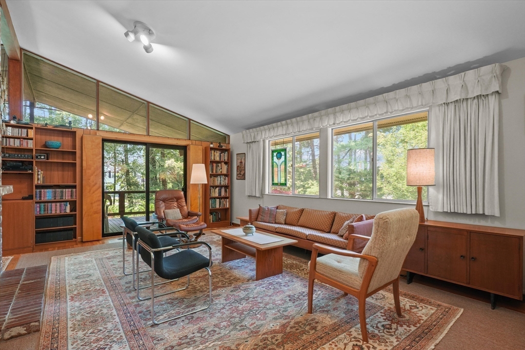 40 Ballardvale Road Andover, MA 01810 - Photo 4 of 36 a living room with furniture and a large window