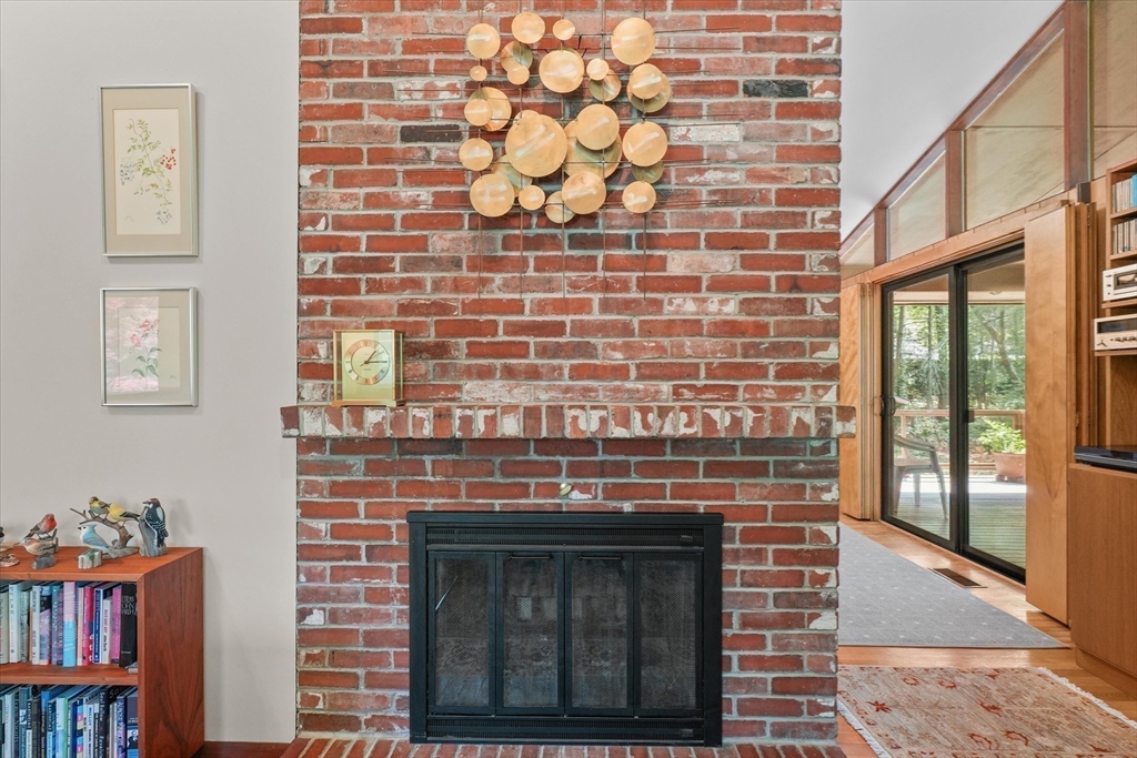 40 Ballardvale Road Andover, MA 01810 - Photo 7 of 36 a brick building with a bench in front of it