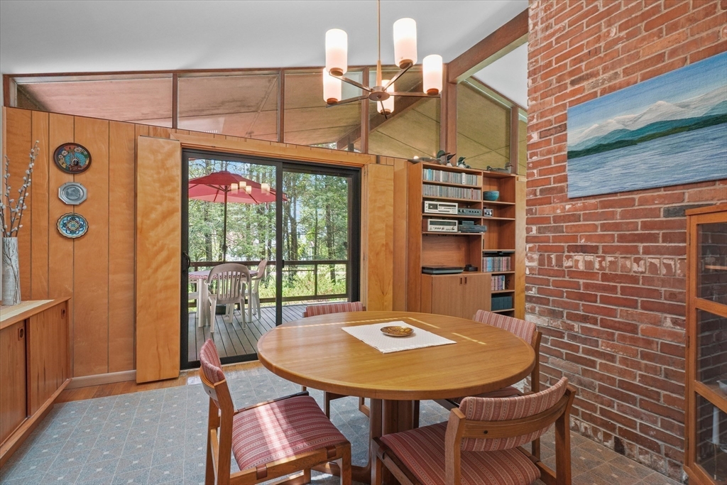 40 Ballardvale Road Andover, MA 01810 - Photo 10 of 36 a view of a dining room with furniture and window