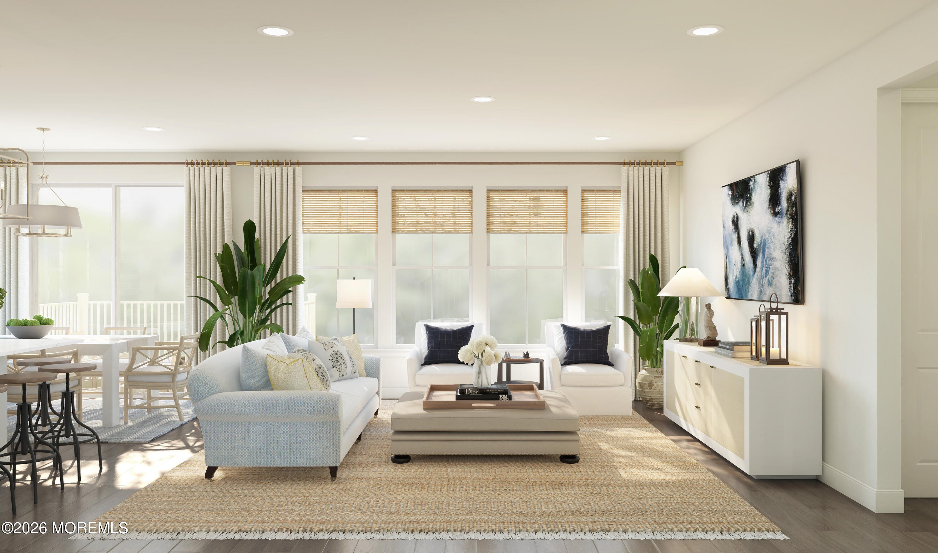 30 Tee Place Neptune, NJ 07753 - Photo 6 of 15 a living room with furniture large window and potted plants