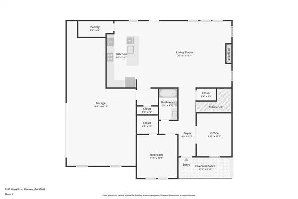 $520,990 | 1292 Whitman Circle, Monroe, GA 30656