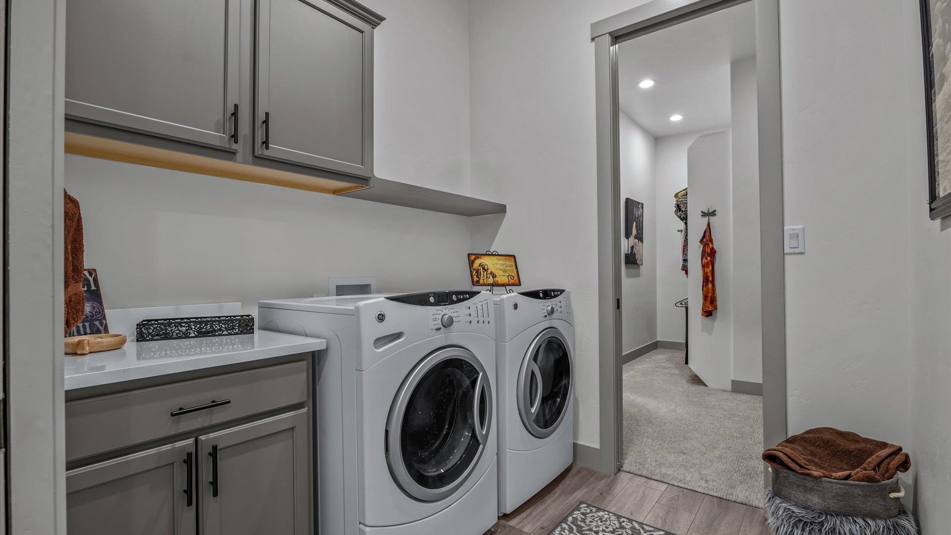 786 Spur Cross Road Grand Junction, CO 81505 - Photo 18 of 27 a utility room with dryer and washer