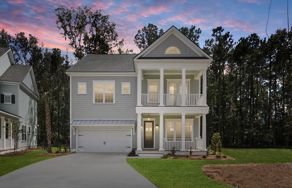 2667 Fountainhead Way Mount Pleasant, SC 29466 - Photo 1 of 17 Darien Elevation w Double Porches