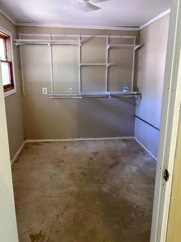 view of room with closet