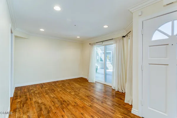 a view of empty room