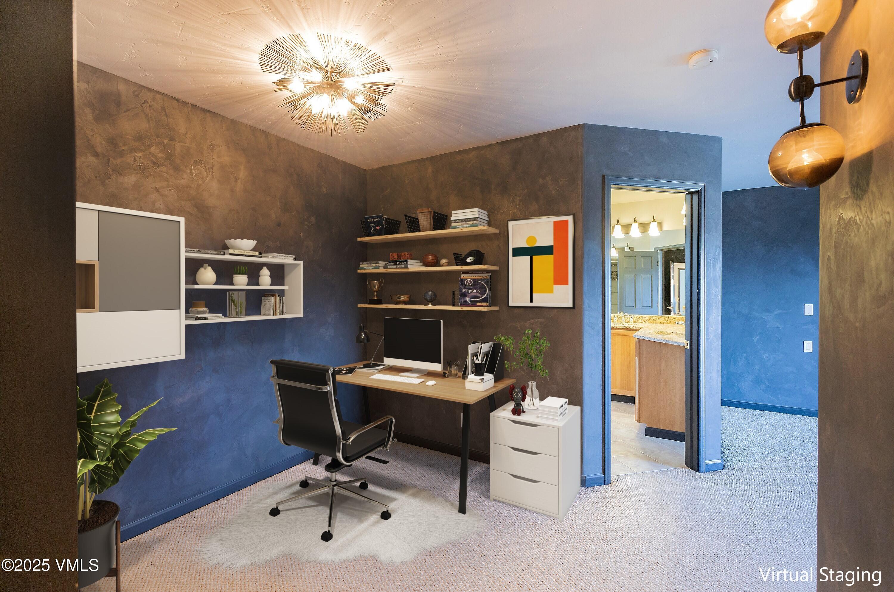 447 Neilson Gulch Road Eagle, CO 81631 - Photo 16 of 40 Study-Virtual Staging