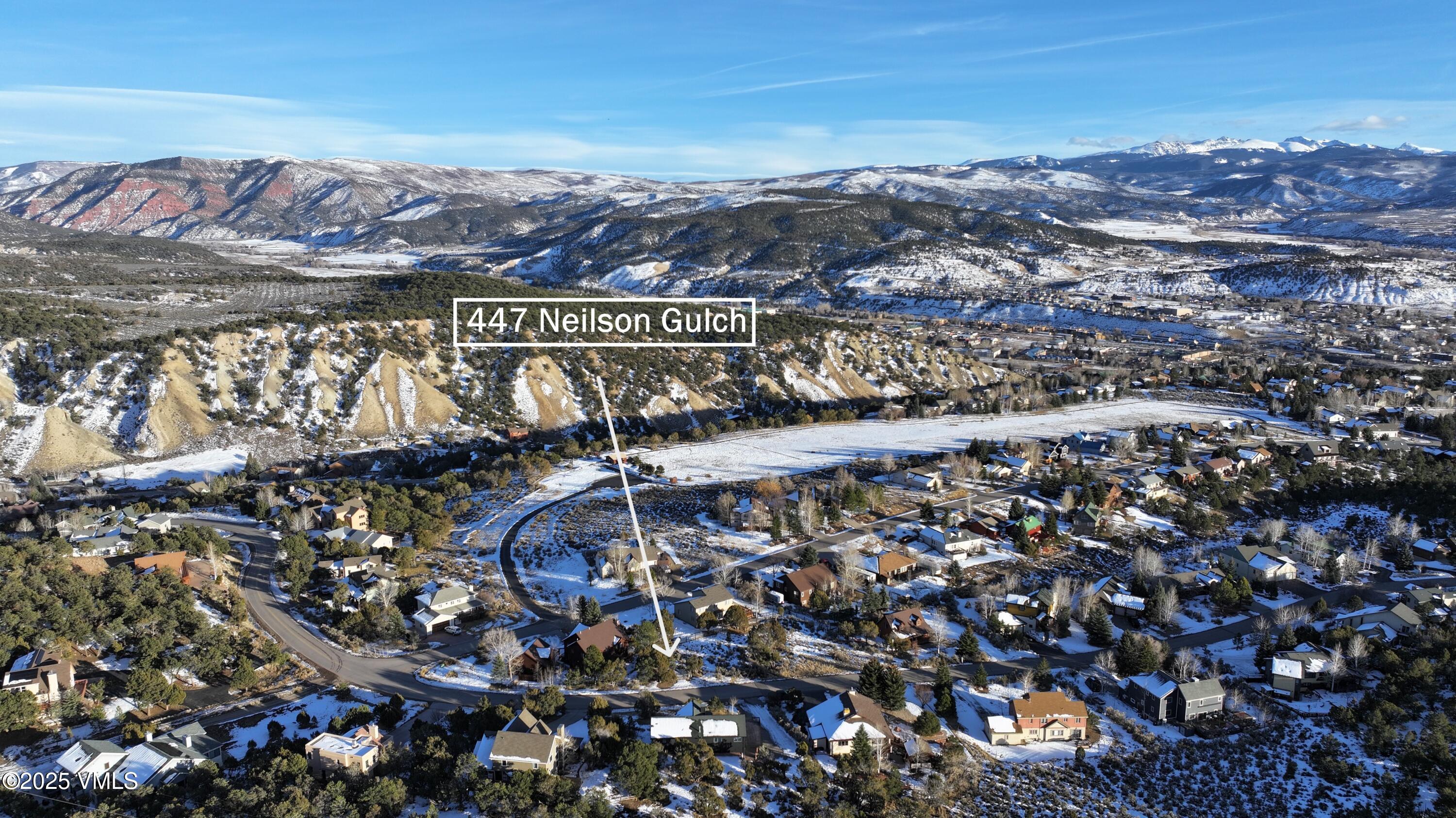 447 Neilson Gulch Road Eagle, CO 81631 - Photo 36 of 40 Drone-447 Neilson Gulch