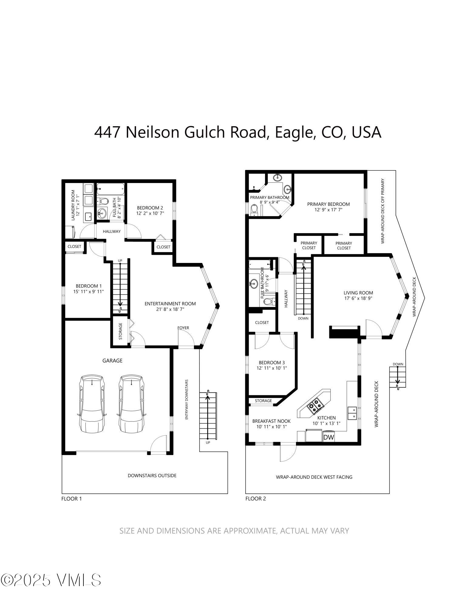 447 Neilson Gulch Road Eagle, CO 81631 - Photo 40 of 40 Floorplan