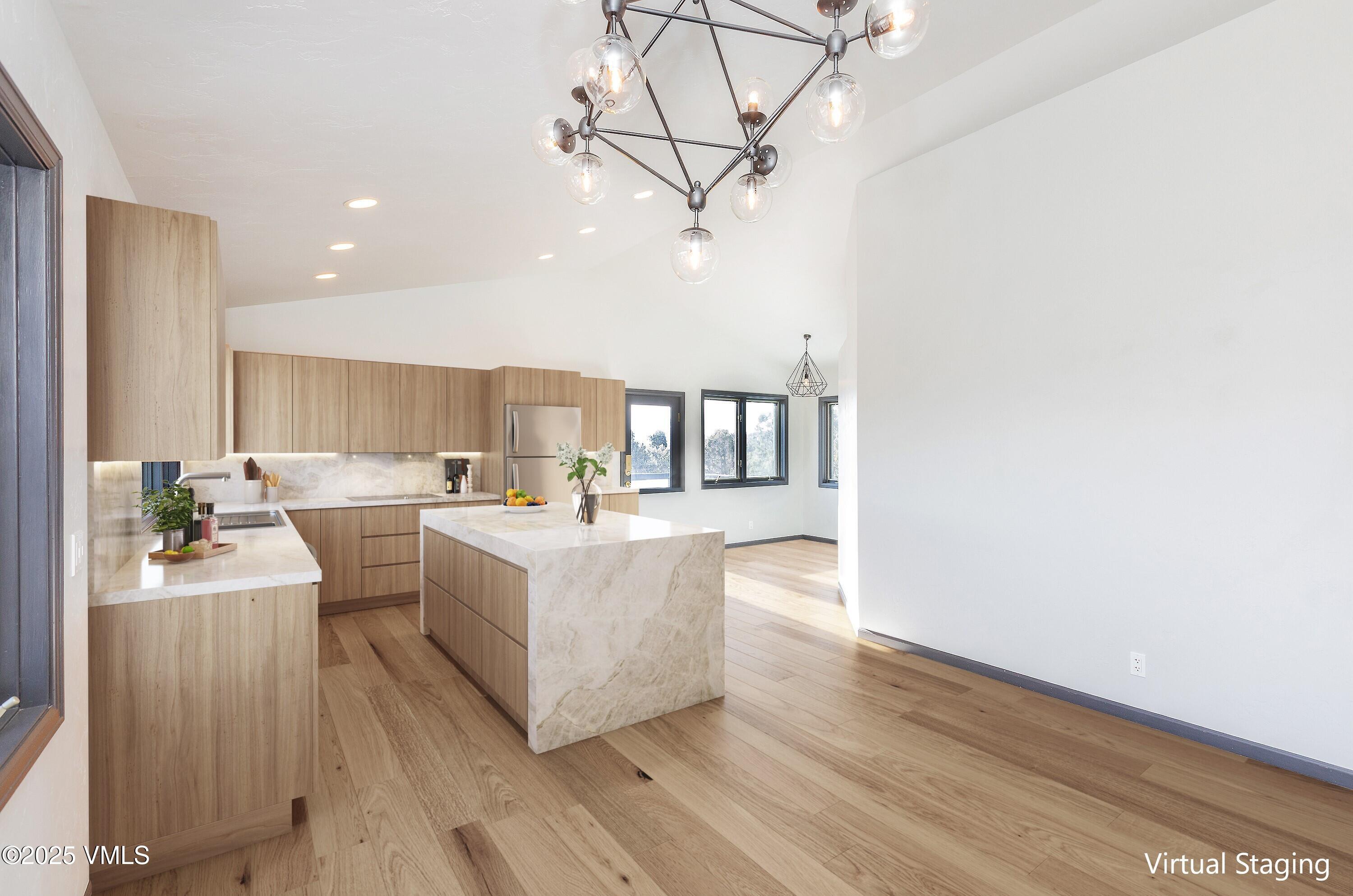 447 Neilson Gulch Road Eagle, CO 81631 - Photo 9 of 40 Dining -Kitchen- Virtual Staging