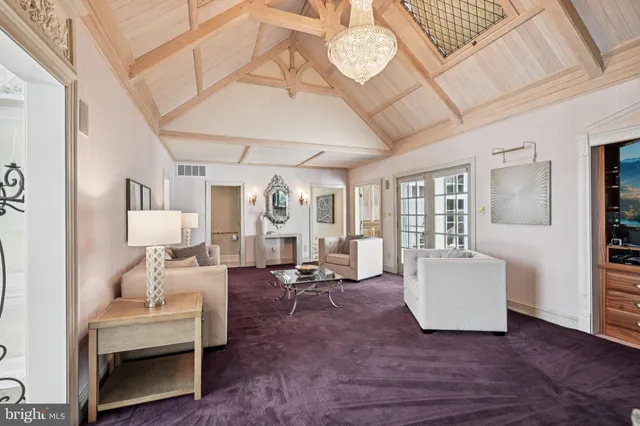 a view of an outdoor space with furniture