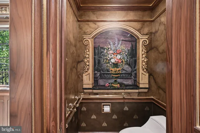 a bathroom with a sink a mirror and a shower