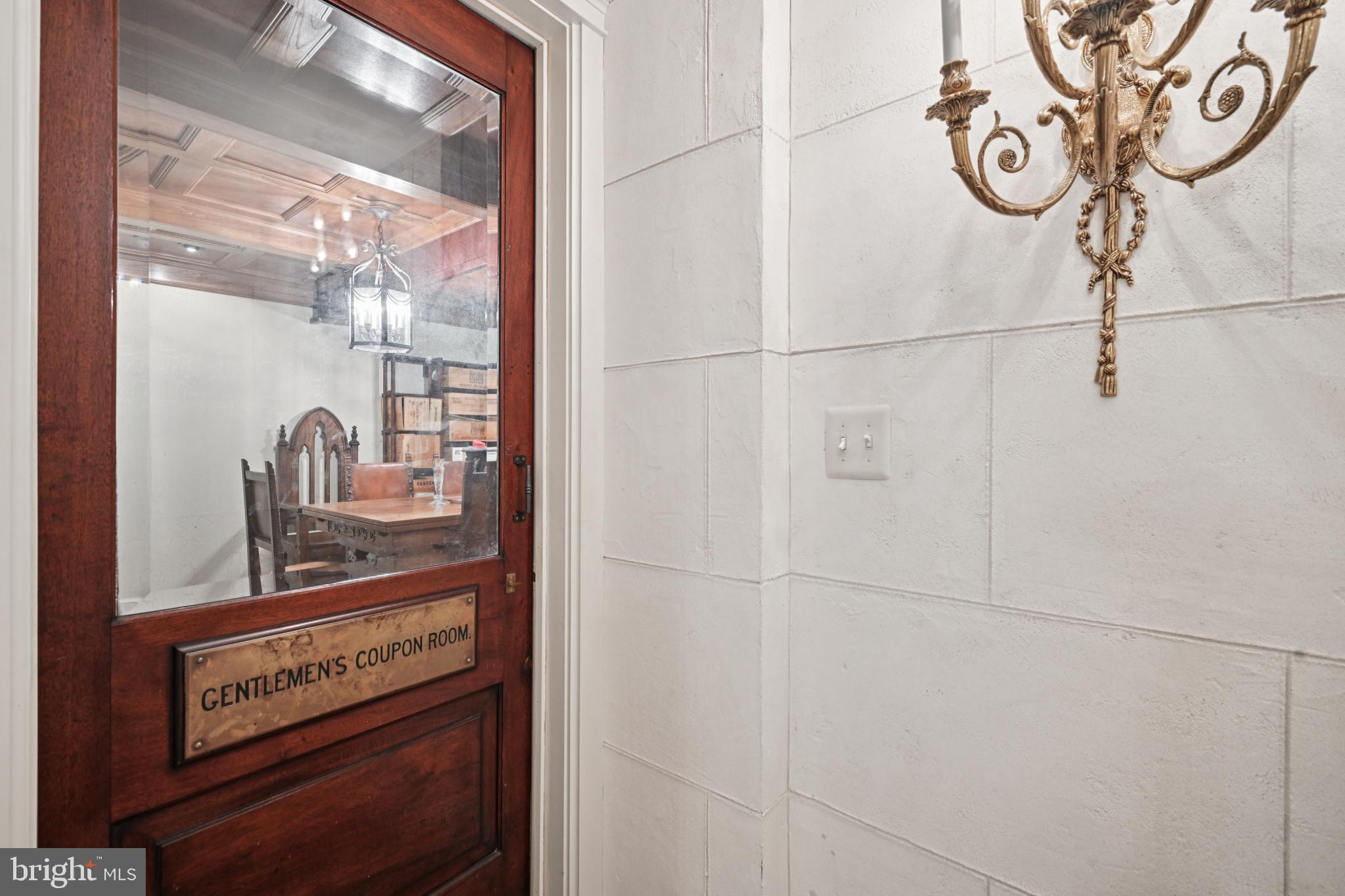 12 Cove Road Moorestown, NJ 08057 - Photo 54 of 67 Entry to Wine Room Historical Door