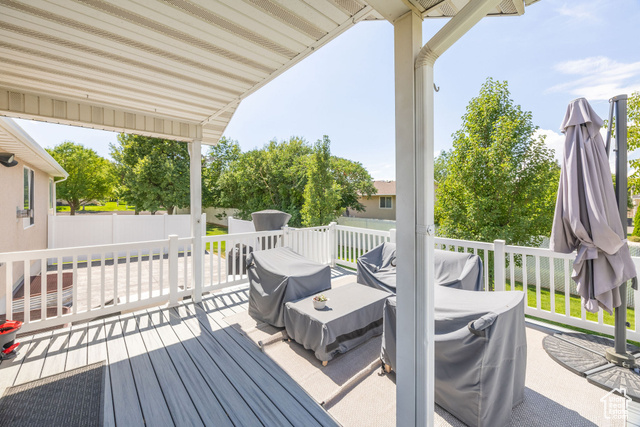 2280 South 450 West Perry, UT 84302 - Photo 32 of 38 Wooden deck with a grill