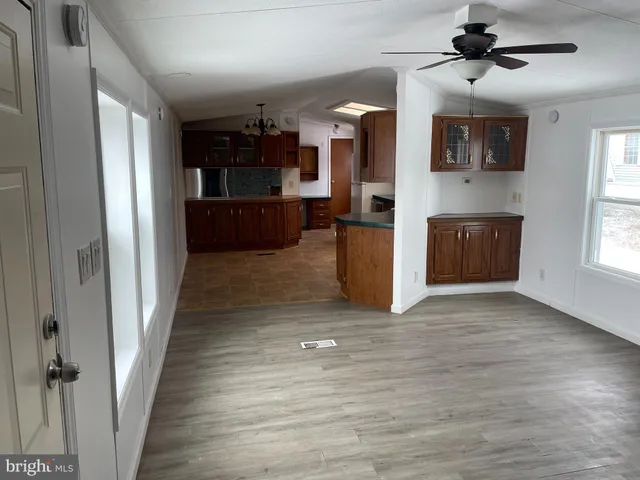 a view interior of a house and kitchen view