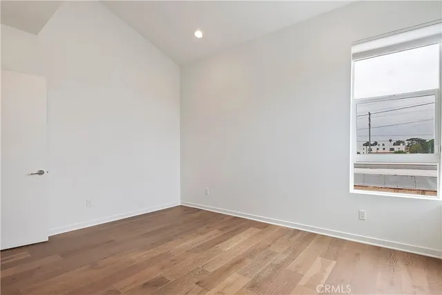 wooden floor in an empty room