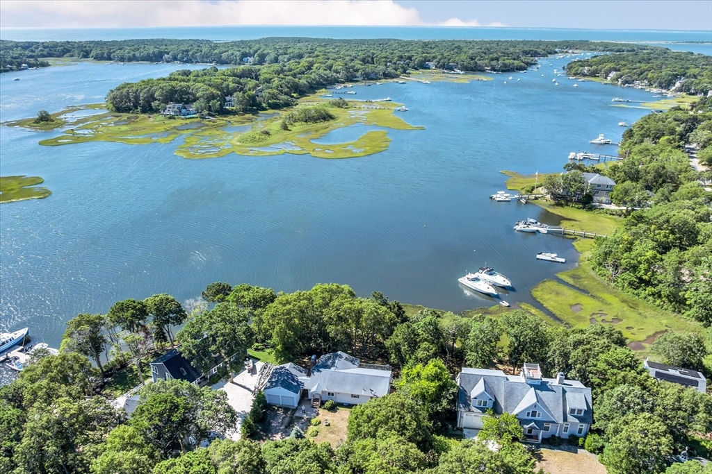 9 Point Road Mashpee, MA 02649 - Photo 4 of 27 an aerial view of residential house with outdoor space swimming pool and mountains
