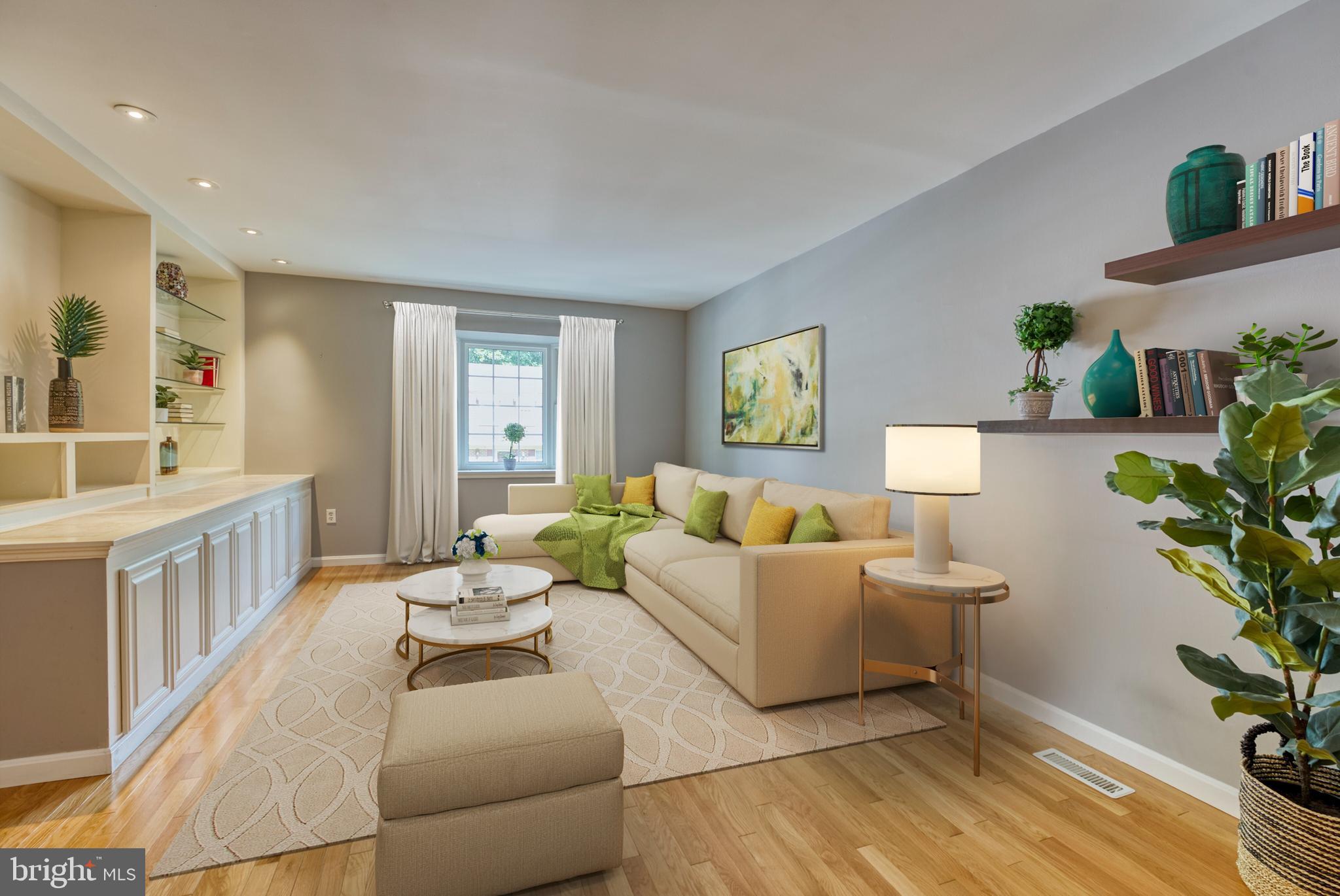 11719 Dry River Court Reston, VA 20191 - Photo 3 of 44 Virtually Staged Living Room