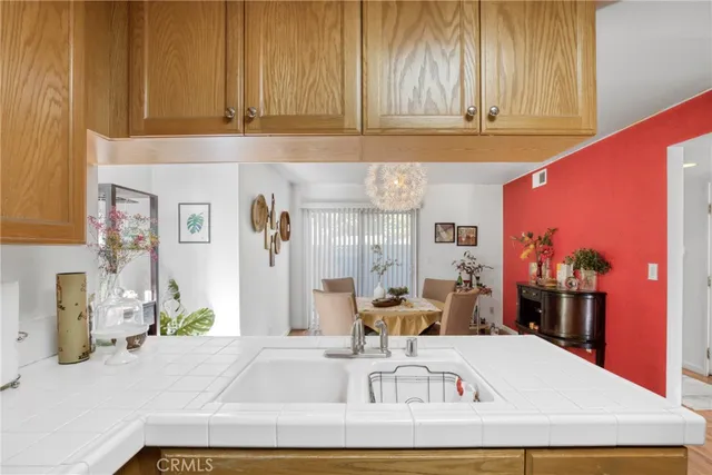 a view of living room with furniture and a window