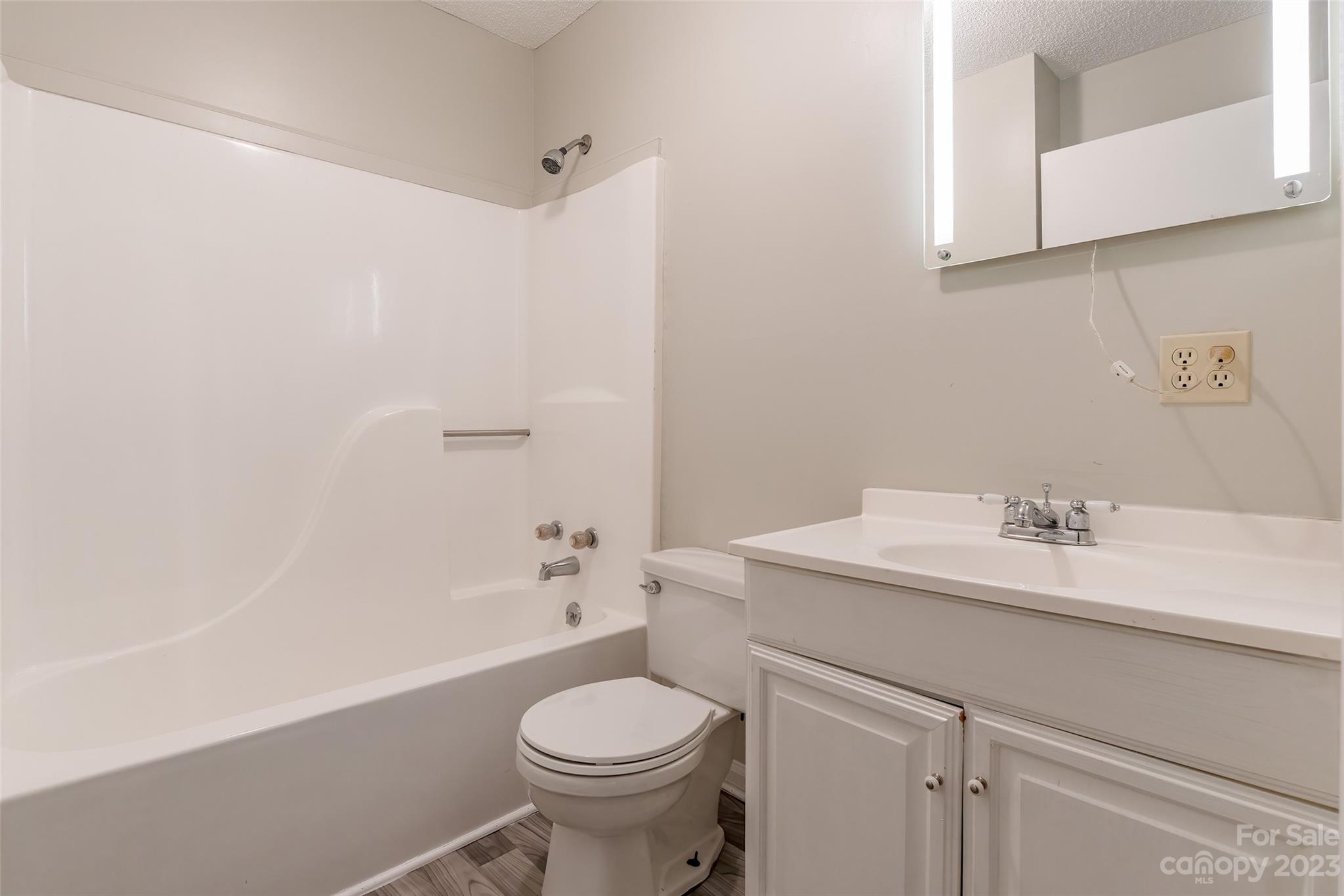 74 Joe Miller Road Jefferson, SC 29718 - Photo 19 of 29 a bathroom with a sink a toilet and shower