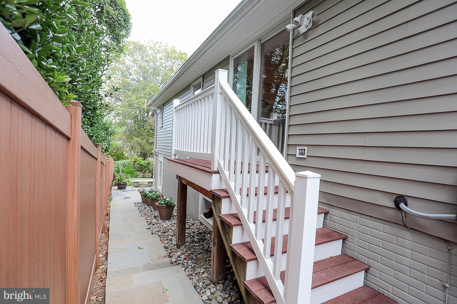 2219 Clark Place Silver Spring, MD 20902 - Photo 26 of 72 VIEW OF TREK DECK JUST OFF KITCHEN