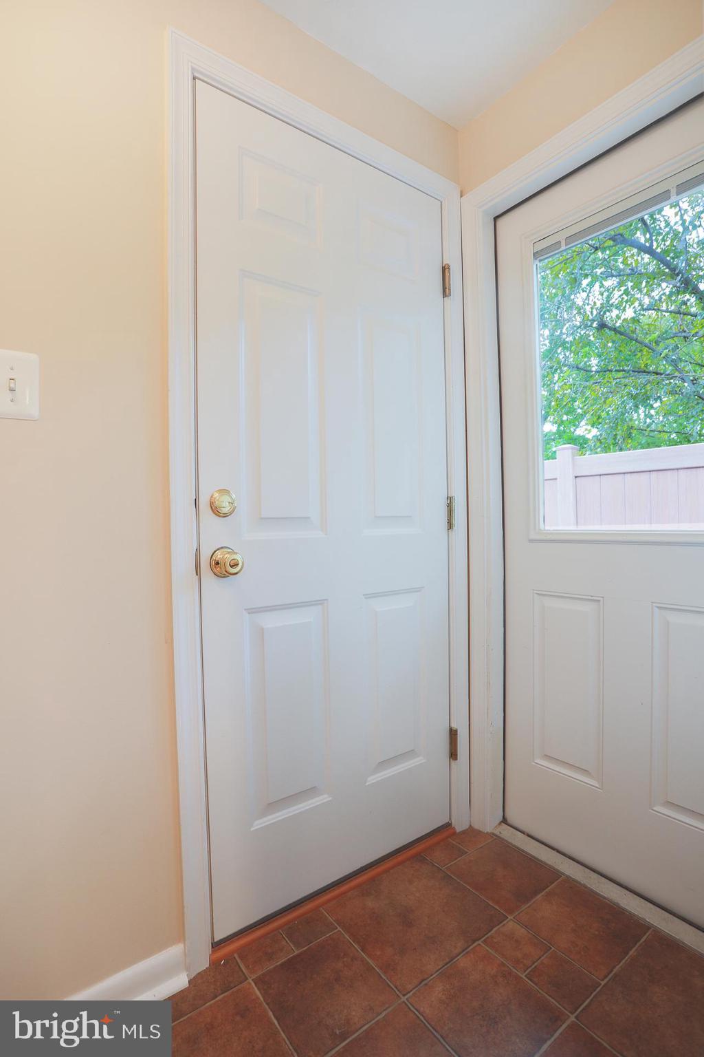 2219 Clark Place Silver Spring, MD 20902 - Photo 41 of 72 ENTRY INTO HOUSE FROM GARAGE & SIDE PATIO