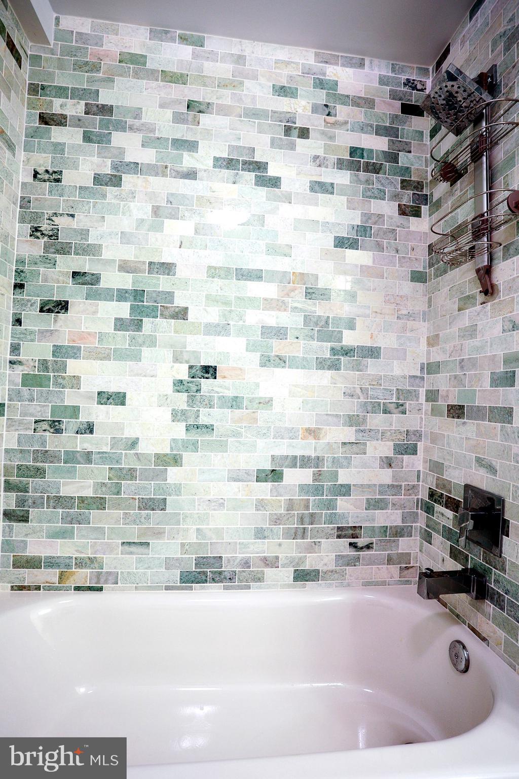 2219 Clark Place Silver Spring, MD 20902 - Photo 56 of 72 VIEW OF STUNNING TILE IN SHOWER/TUB