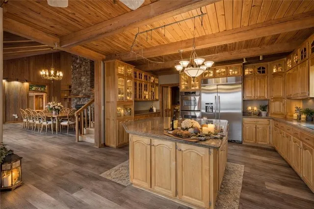 a view of a door with a door