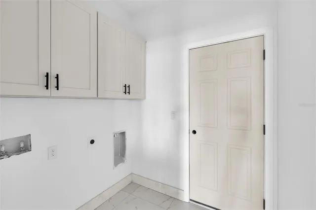 a view of cabinets and sink