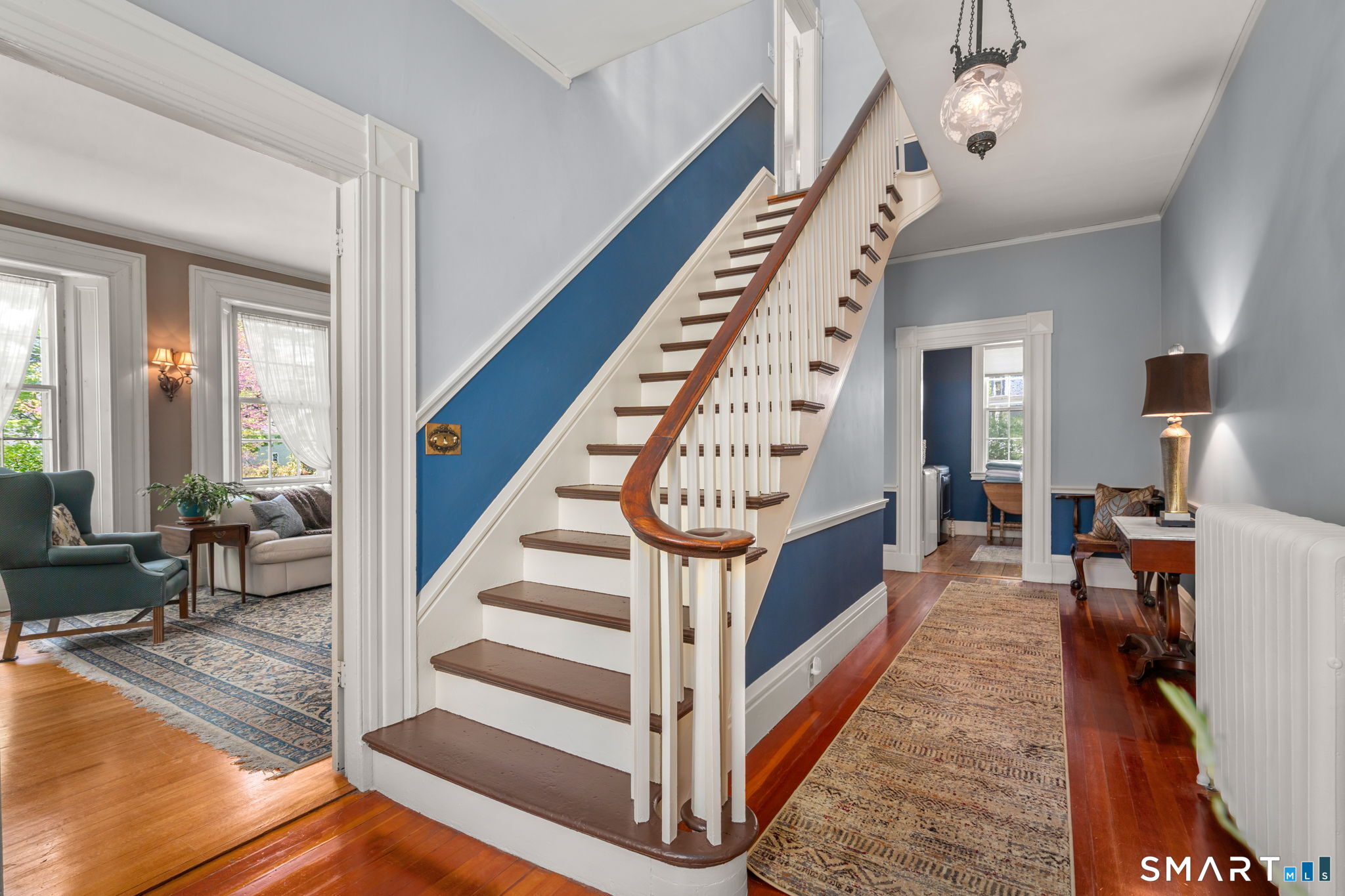 52 South Main Street Suffield, CT 06078 - Photo 23 of 40 a view of entryway livingroom and hall