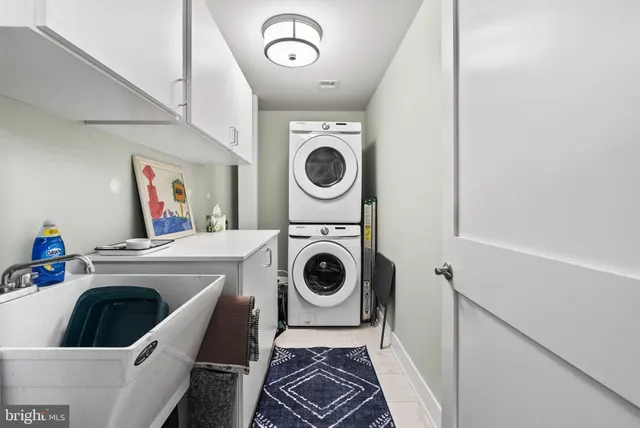 a view of storage and utility room