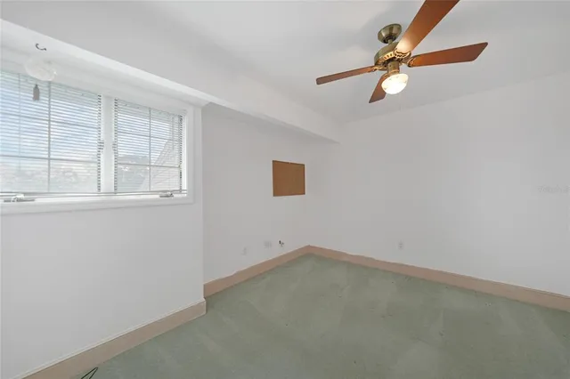 a utility room with cabinets