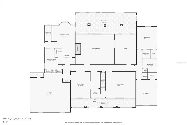 $500,000 | 24358 Southwest Kingsway Circle, Lake Suzy, FL 34269