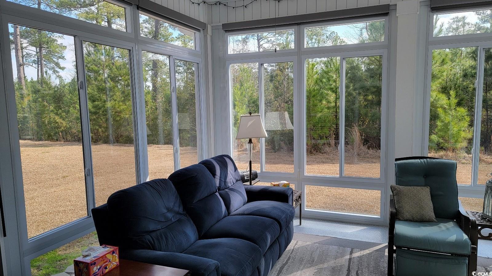 372 Leste Road Myrtle Beach, SC 29588 - Photo 20 of 25 View of sunroom