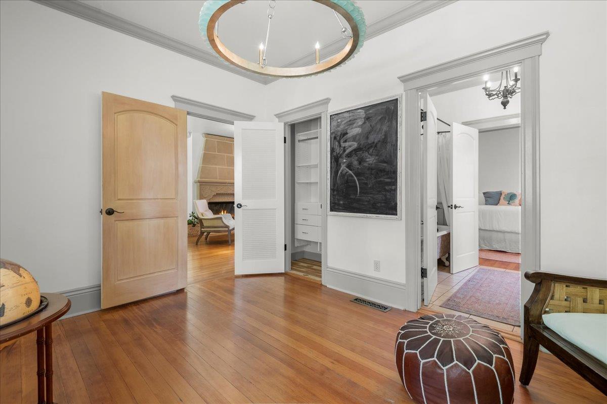32 Maple Avenue Atherton, CA 94027 - Photo 36 of 52 a view of a livingroom with furniture and wooden floor