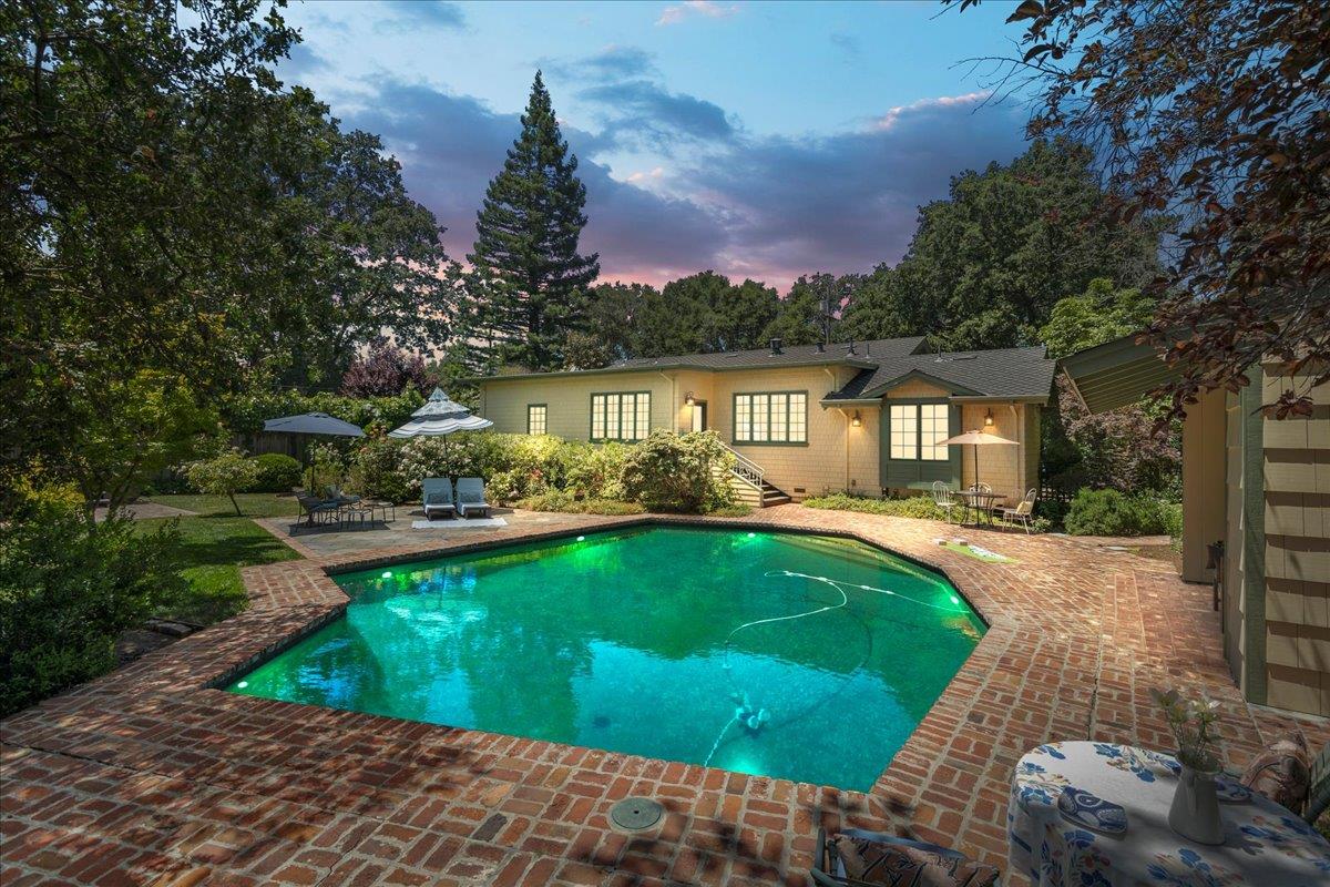 32 Maple Avenue Atherton, CA 94027 - Photo 49 of 52 a view of swimming pool and lake view