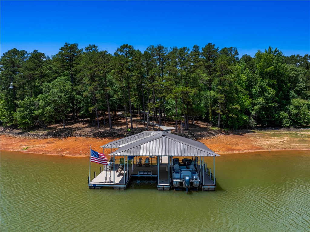 285 Bertha Allen Road Westminster, SC 29693 - Photo 35 of 50 A spacious private boat dock provides direct water access and recreational opportunity.
