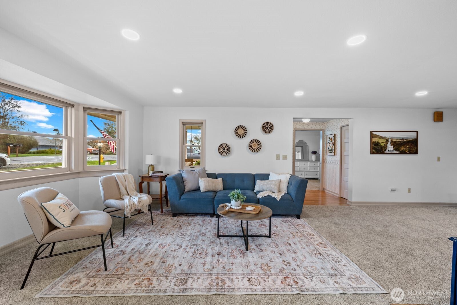 501 3rd Street Steilacoom, WA 98388 - Photo 7 of 40 a living room with furniture and a large window