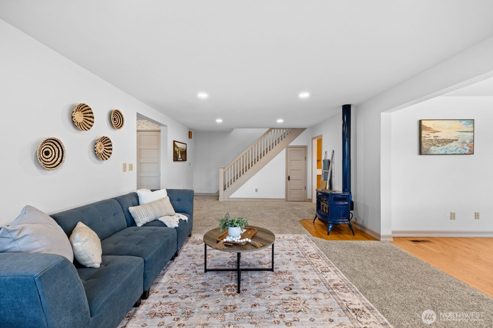 501 3rd Street Steilacoom, WA 98388 - Photo 8 of 40 a living room with furniture and wooden floor