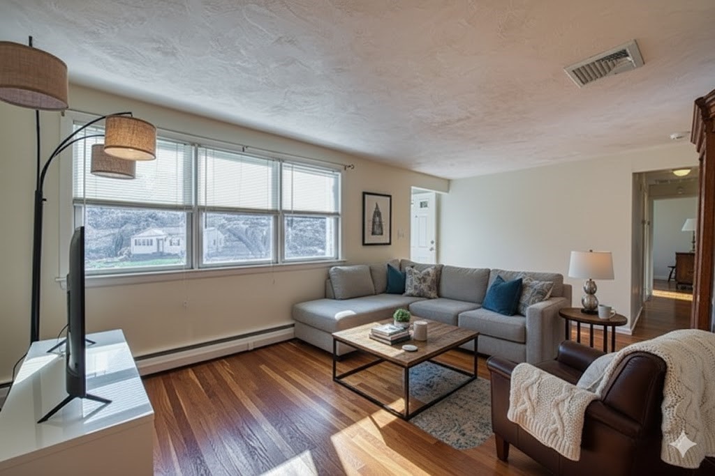 40 Lyndon Road Sharon, MA 02067 - Photo 3 of 23 a living room with furniture and a window