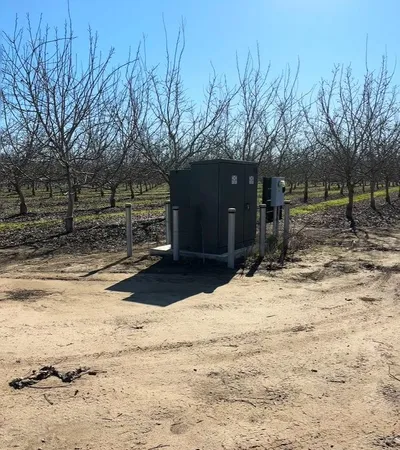 a view of a yard covered in snow